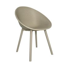 Cadeira Área Externa de PP Marina com Base Desmontável Fendi G56 - Gran Belo
