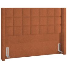 Cabeceira Cama Box Casal 140 cm P05 Paris Bouclê Terracota - Lyam Decor