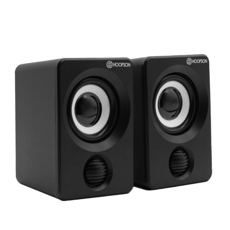 Caixa de Som 6W USB Hoopson CX-PC019 Preta