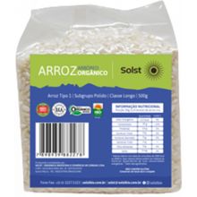 Arroz Arbóreo Branco Orgânico Solst 500g