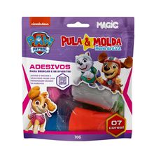 Massa de Modelar Pula&Molda Patrulha Canina 7 Cores Sortidas - Meninas 70g