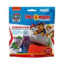 Massa de Modelar Pula&molda Patrulha Canina 7 Cores Sortidas - Meninos 70g