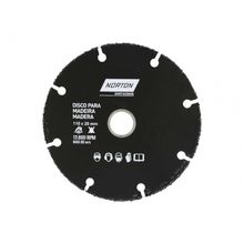 Disco Corte Madeira Norton C/tungstenio 110x1,0x20mm Blister