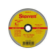 Disco de Corte 7" - 178x1,6x22,2mm - Starrett