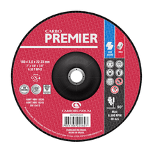 Disco de Corte com Depressão 7" - 180x3x22mm - Carborundum Premier