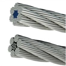 Cabo de Aço Galvanizado 3/16" com Alma de Fibra 6x19 - 15 metros