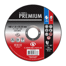 Disco de Corte 7" - 180x1,6x22,2mm - Carborundum Premium
