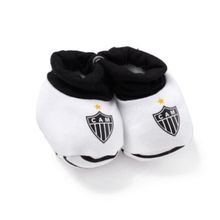 Meia Pantufa Bebê Atlético MG Oficial