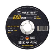 Disco de Corte Ecoinox - 115x1,0x22,2mm - Heavy Duty