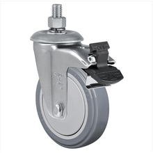Rodízio Giratório 4" Schioppa com Freio - GLE 412 BP G