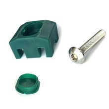Fixador Poliamida - 40x60mm - 10 unidades - Preto x 30mm
