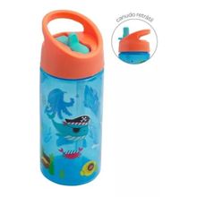 Garrafa Infantil Aventuras Com Canudo Divertida - Buba