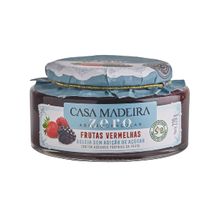 GELEIA GOURMET ZERO AÇÚCAR DE FRUTAS VERMELHAS 220G