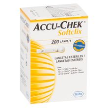 Accu-Chek Caixa c/ 200 Lancetas Softclix