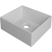 Cuba de Apoio Retangular Para Banheiro Lavabo C01 RT30W Branco - Lyam