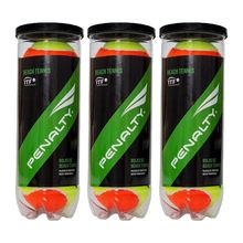 Kit 9 Bolas Penalty Beach Tennis XXII 3X3