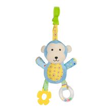 Brinquedo Móbile Carrinho/Bebê Conforto Macaco Azul-Pimpolho