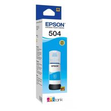 Tinta Original Epson T504 Ciano - T504220