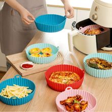 Kit Forro de Silicone Antiaderente Para Airfryer – Kit c/ 6