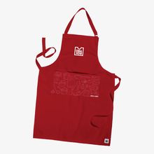 Avental Unissex Vermelho Obabox - 27605OUT [Reembalado] 27605OUT