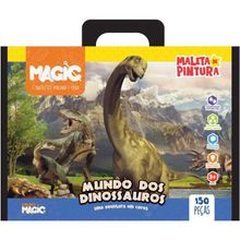 Maleta de pintura - Mundo dos Dinossauros 150 peças
