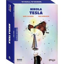 NIKOLA TESLA - MONTANDO BIOGRAFIAS - QUEBRA-CABEÇA 300 PEÇAS