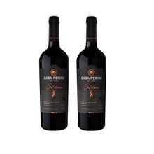 Kit Vinho Casa Perini Solidário Cabernet e Merlot 750ml 2uni