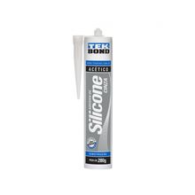 Silicone Tekbond Acetico Cinza 280G c/6pcs