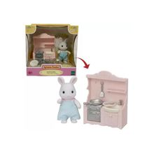 Sylvanian Families Cozinha e Papai Coelho Neve - Epoch 5678