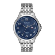 Relógio Seculus Masculino Ref:44215g0svna1 Social Prateado