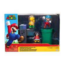 Playset Diorama Abaixo do Solo Super Mario - Sunny 4267