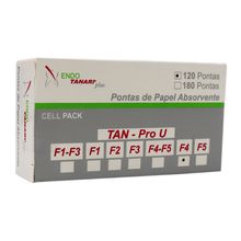 Cone de Papel Absorvente Cell Pack Pro U 28mm com 120 - Tanari