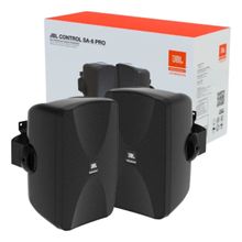 Par de Caixas JBL Control SA-6 PRO Passiva Preta - 100 Watts RMS