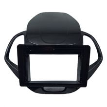 Moldura 9" Flutuante Ford Ka Freestyle 19/21 Black Piano (Chinês) - Fiamon(6089)