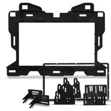 Moldura 2 Din Mercedes Benz Nova Sprinter 19/20 Preto Fosco (Japonês/Chinês) - Fiamon(4209)