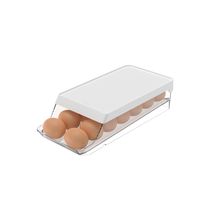Organizador de Ovos Roll Clear Fresh 14 Unidades Ou 33 x 15 x 7,5 cm