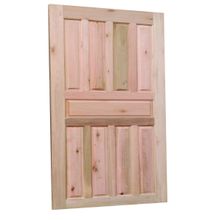 Porta Americana Externa 210x92 Cm Maciça Modelo 9 Almofadas Eucalipto NeonX