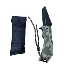 Canivete Semi Automático Slk-d05 Camuflado