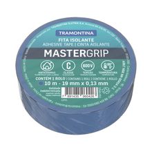 Fita Isolante Classe C 0,13x19 mm Tramontina Azul 10 m