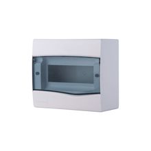 Quadro de Distribuição de Sobrepor 9 DIN ou 6 NEMA Tramontina com Porta Transparente