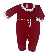 Macacão Tricot Olívia Vermelho - Verive