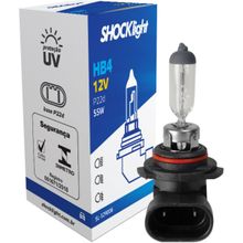 Lâmpada Halógena Shocklight Standart HB4(9006) 51 Watts 12v - SL-129006
