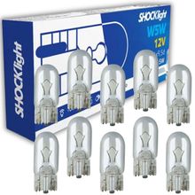Lâmpada Shocklight T10 Pingão 12V 5 Watts - Caixa Com 10 Unidades (SL-12T10)