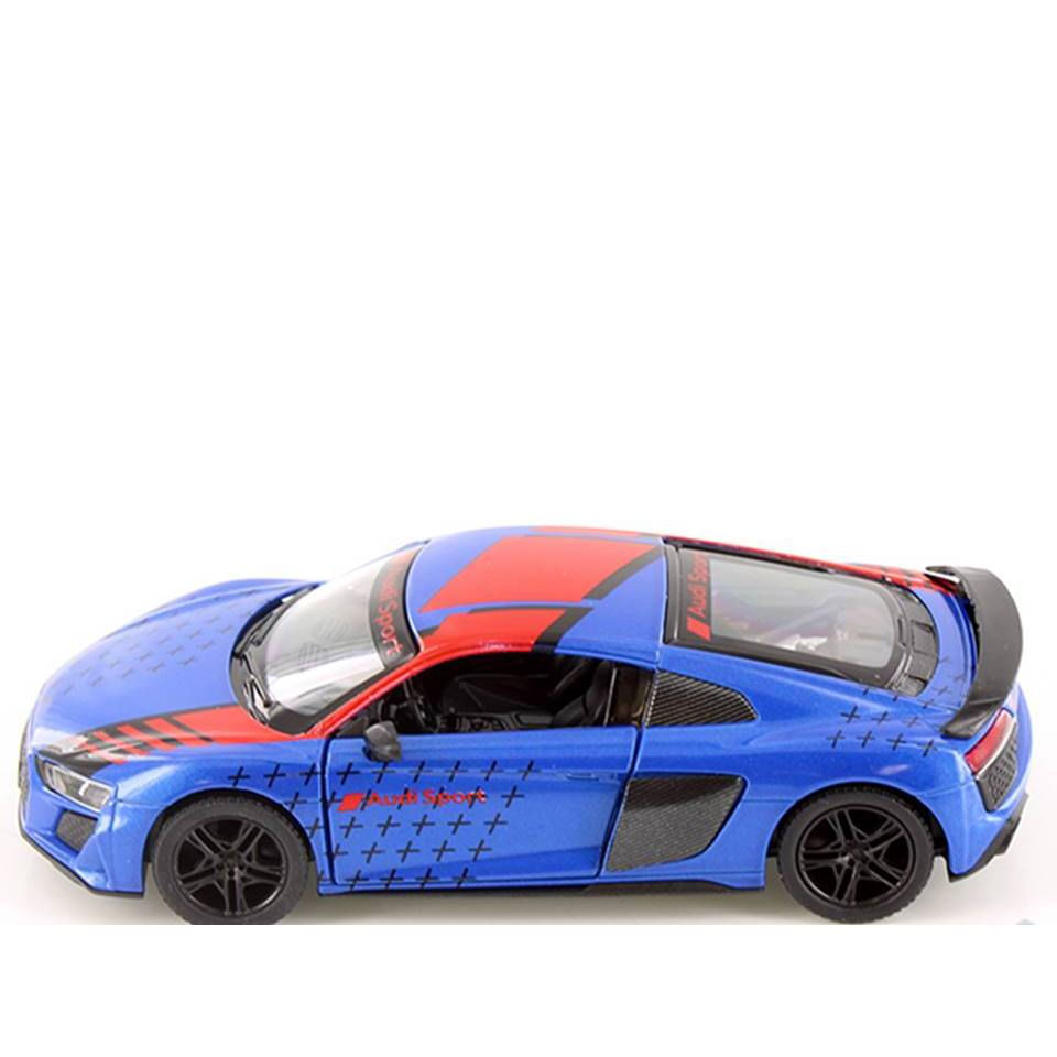KiNSMART Audi R8 Coupé 2020 – 12,7 Cm Druckguss-Modell Im Maßstab 1:36 Mit Rückziehfunktion (rot)