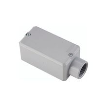 Condulete Fixo 3/4 Tramontina Tipo E com Rosca BSP com Tampa e com Pintura Eletrostática