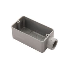 Condulete Fixo 3/4 Tramontina Tipo E com Rosca BSP e com Pintura Eletrostática sem Tampa
