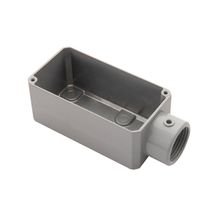 Condulete Fixo 1 Tramontina Tipo E com Rosca BSP e com Pintura Eletrostática sem Tampa