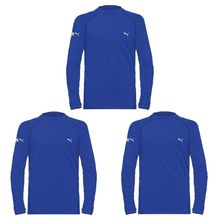 Kit 3 Camisas Térmicas Puma UV50+ Manga Longa Infantil
