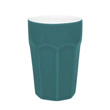 Copo de Cerâmica Bicolor Verde e Branco 300ml - Oxford