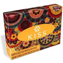 Lenço de Papel Facial Kiss 50 Unidades
